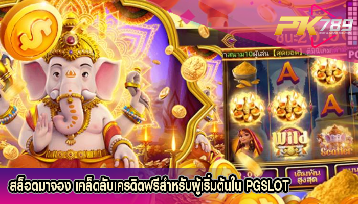 สล็อตมาจอง เคล็ดลับเครดิตฟรีสำหรับผู้เริ่มต้นใน PGSLOT