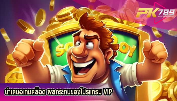 นำเสนอเกมสล็อต ผลกระทบของโปรแกรม VIP